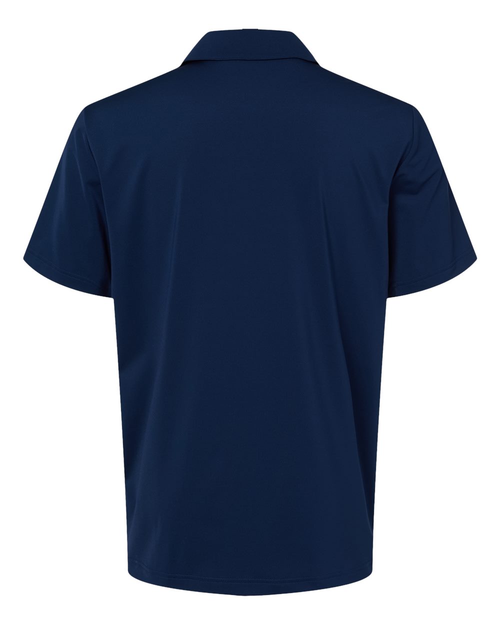 Front View of Team Navy Blue Ultimate Solid Polo - A514