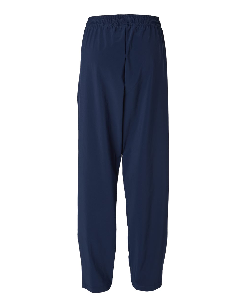 Rear View of Team Navy Blue/ White Women's TIRO Woven Sweatpants - AT503