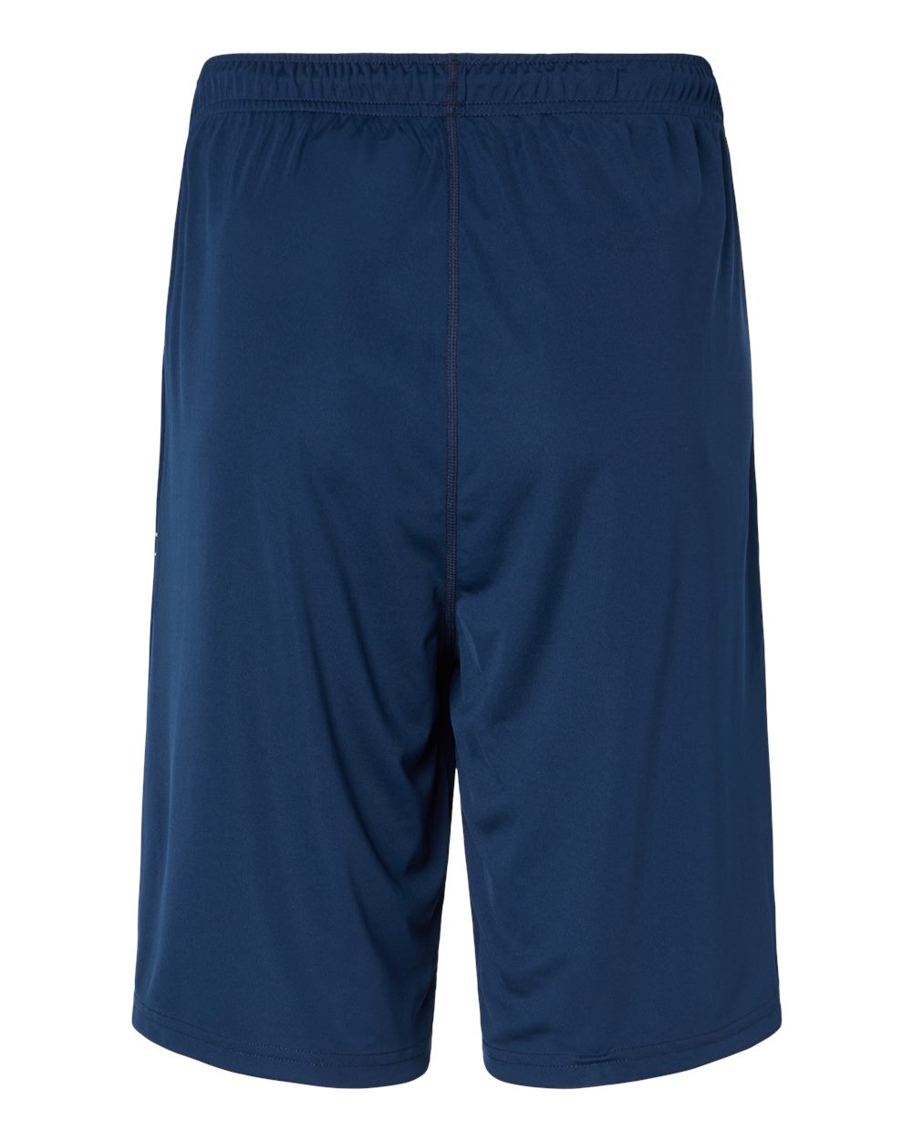 Rear View of Team Navy Team Issue Hydrolix 9&quot; Shorts - FOA402995