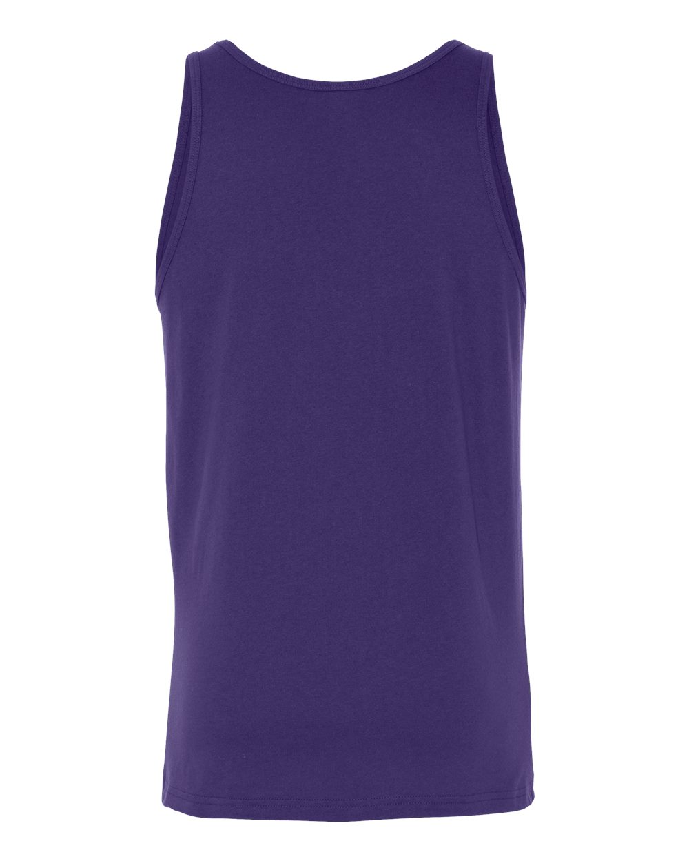Rear View of Team Purple Jersey Tank - 3480