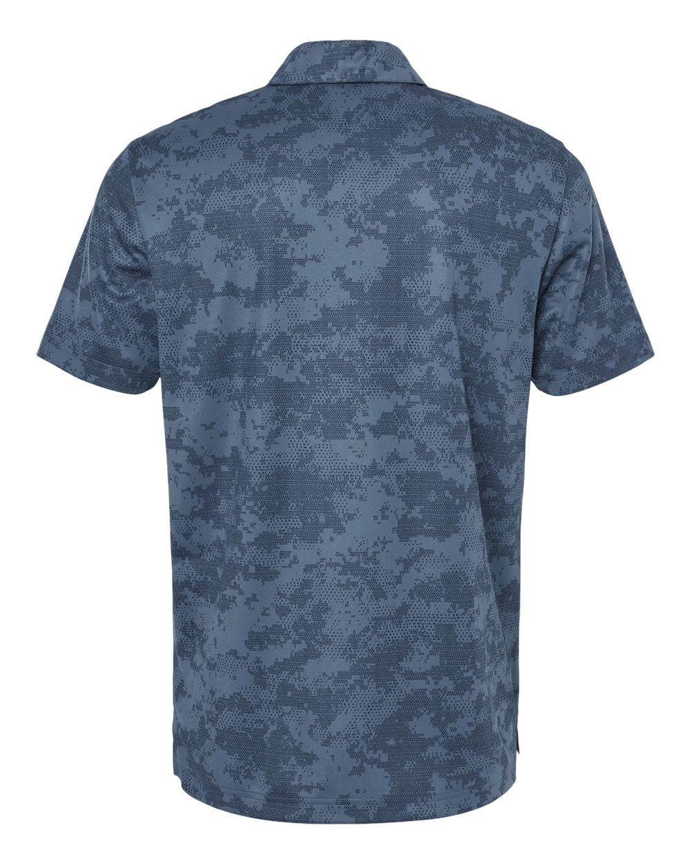 Front View of Tech Ink Camo Polo - A550