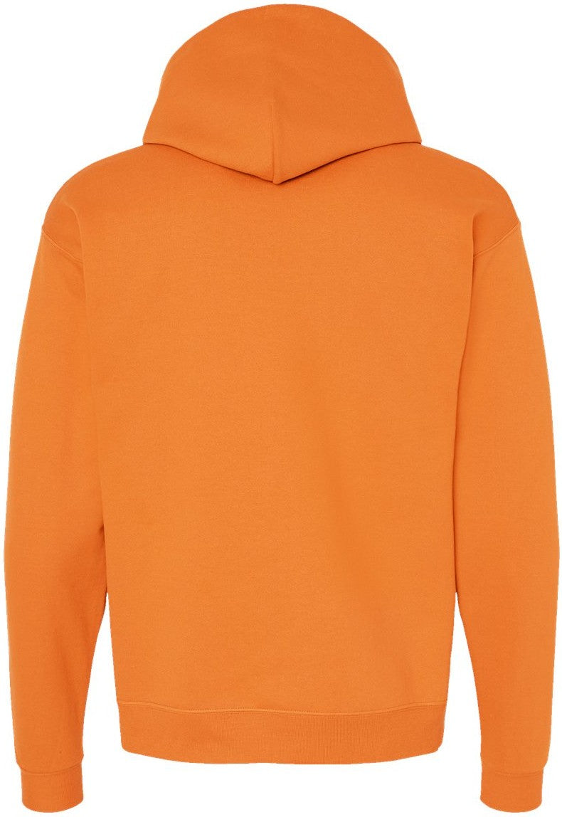 Rear View of Tennessee Orange Ecosmart® Hooded Sweatshirt - P170