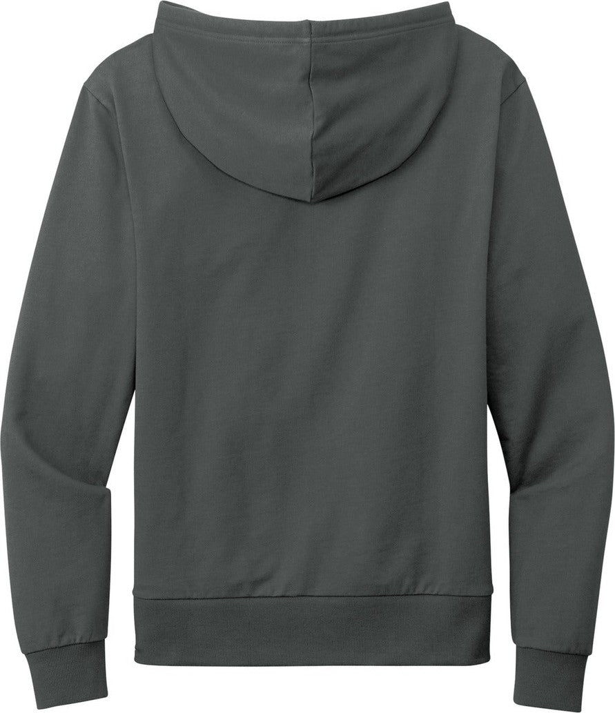 Front View of Teraingrey Allmade Unisex Organic French Terry Pullover Hoodie AL4000