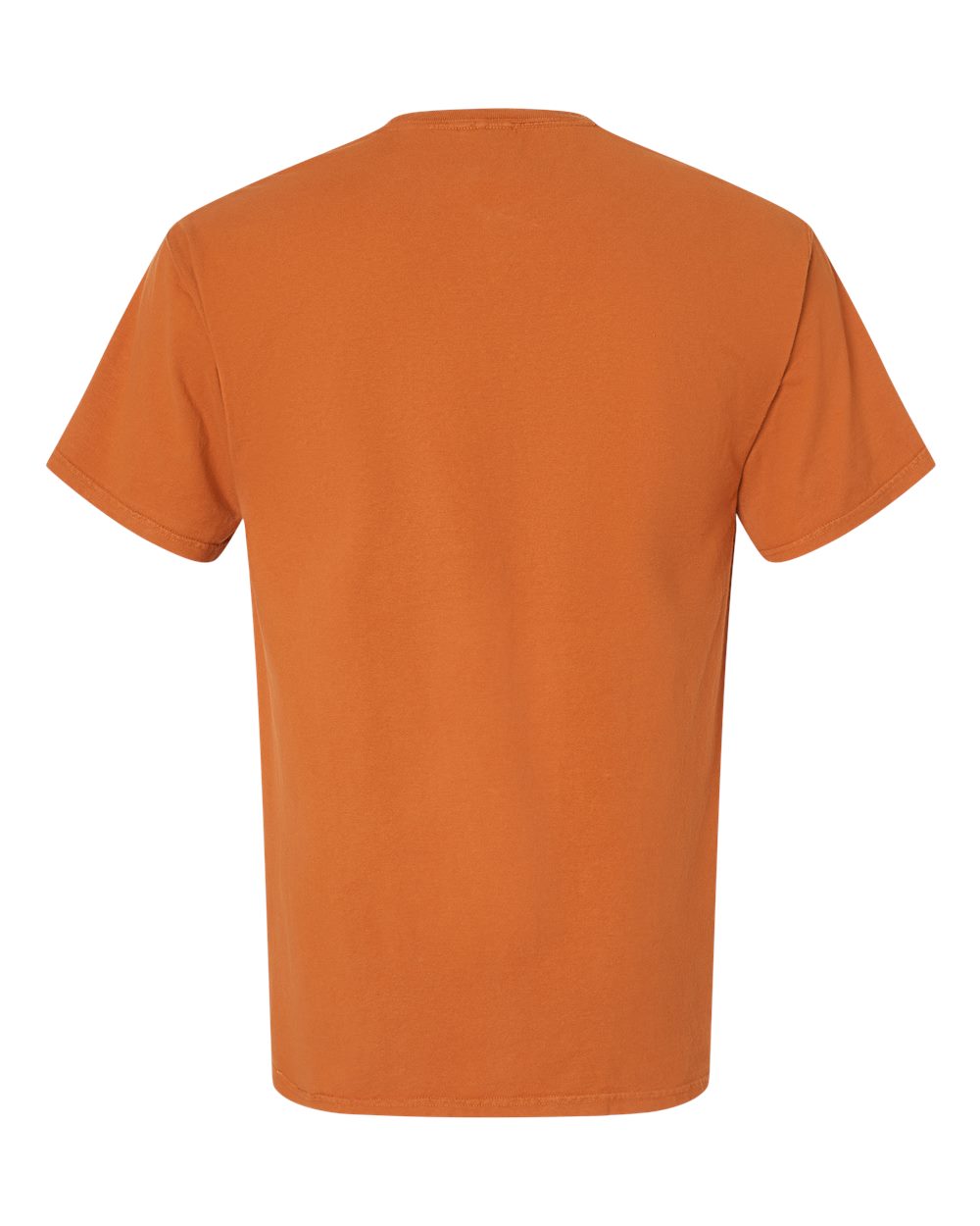 Front View of Texas Orange Garment-Dyed T-Shirt - GDH100