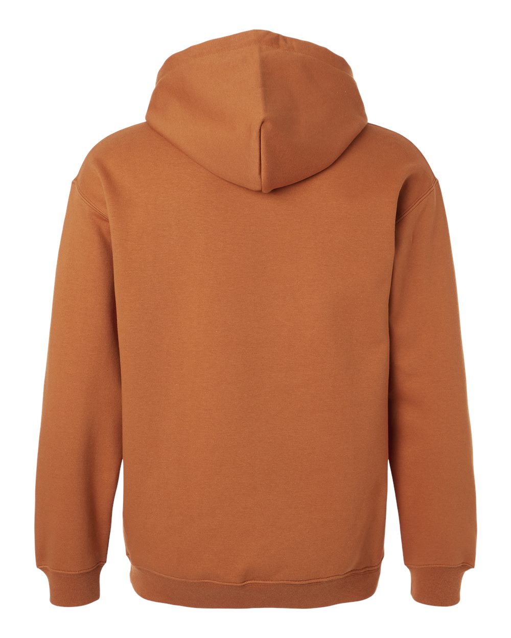 Front View of Texas Orange Softstyle® Midweight Hooded Sweatshirt - SF500