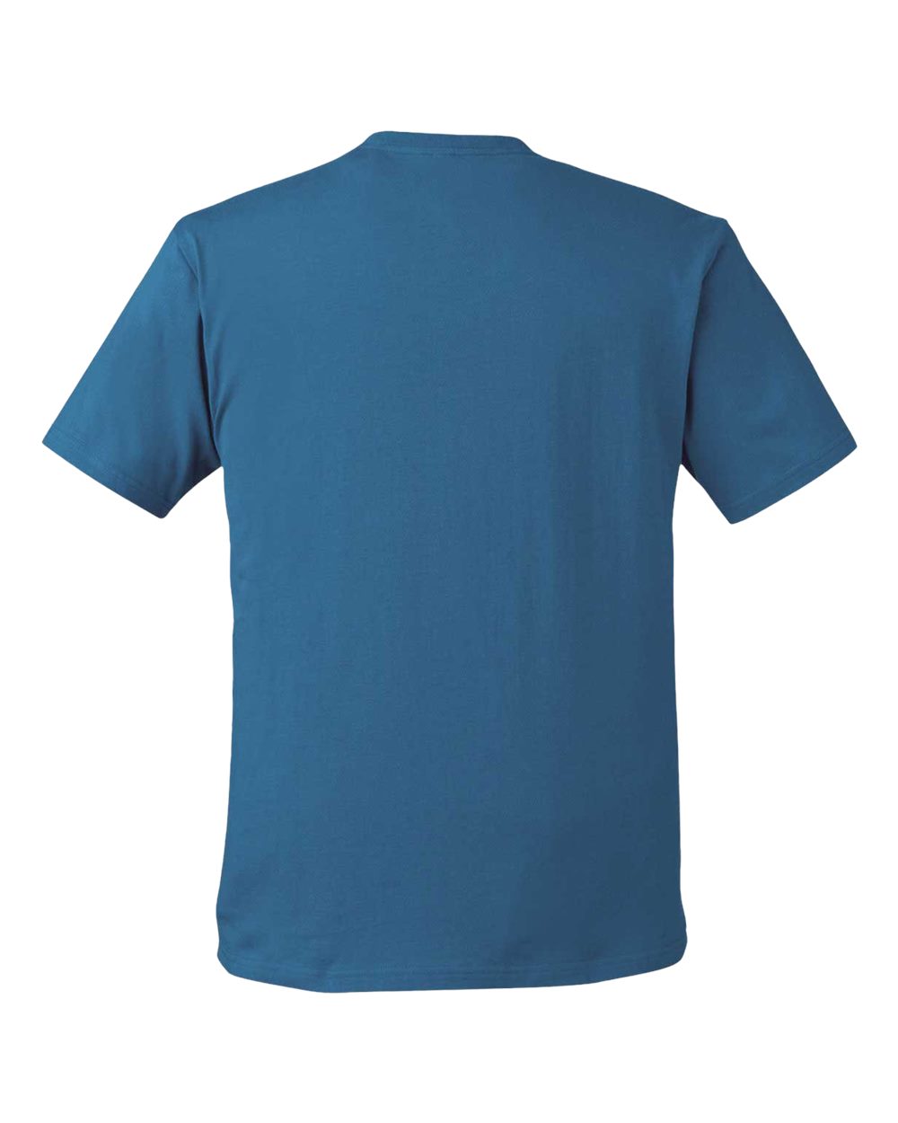 Rear View of Tidal Blue Reclaimist Vibes T-Shirt - EC1070