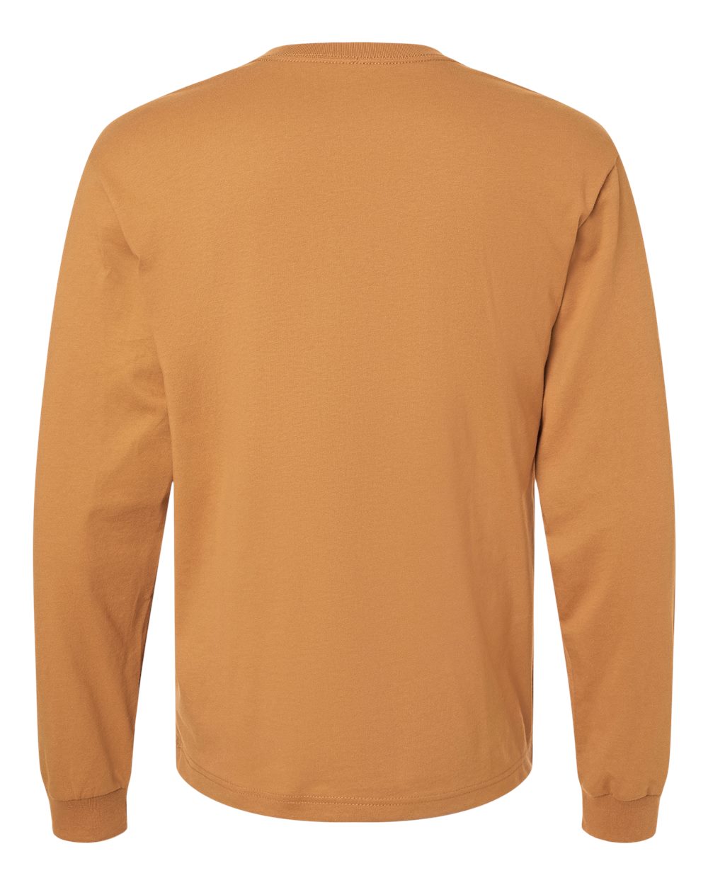 Front View of Toast 6 oz. Heavyweight Long Sleeve Tee - 3511
