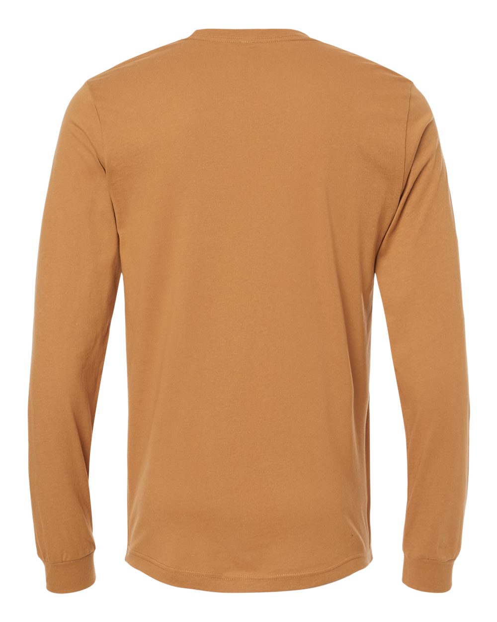 Front View of Toast Jersey Long Sleeve Tee - 3501