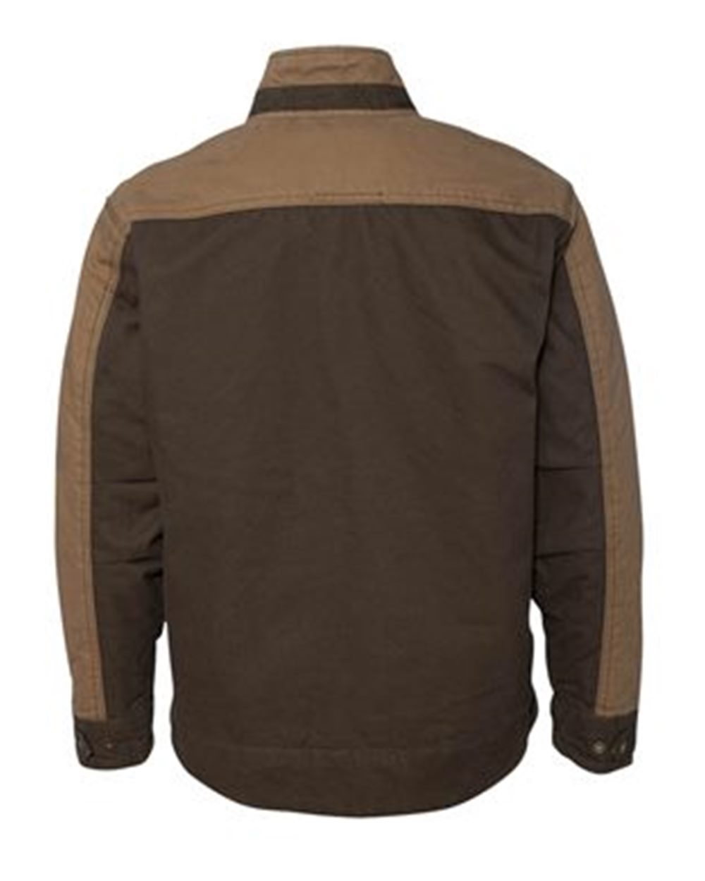 Front View of Tobacco/ Field Khaki Horizon Two-Tone Boulder Cloth™ Canvas Jacket Tall Size - 5089T