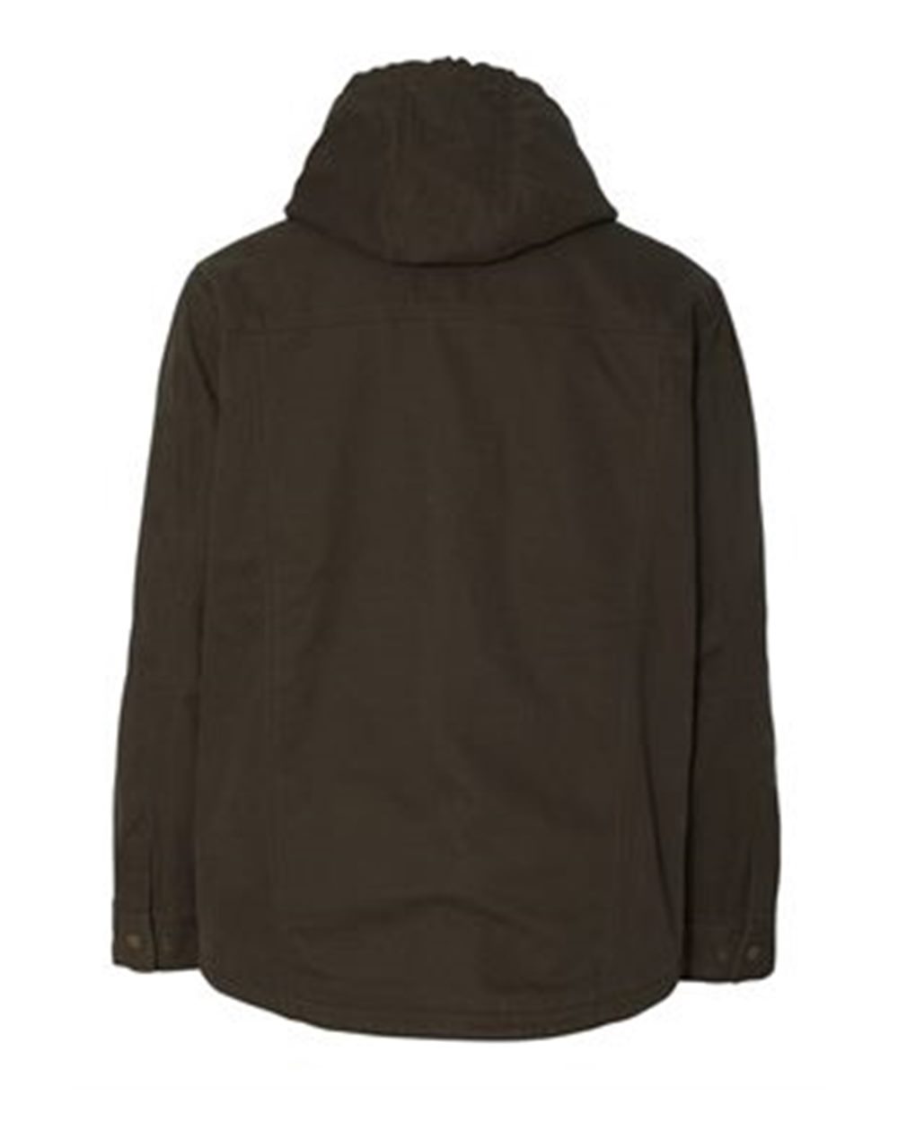 Front View of Tobacco Laredo Boulder Cloth™ Canvas Jacket with Thermal Lining Tall Sizes - 5090T