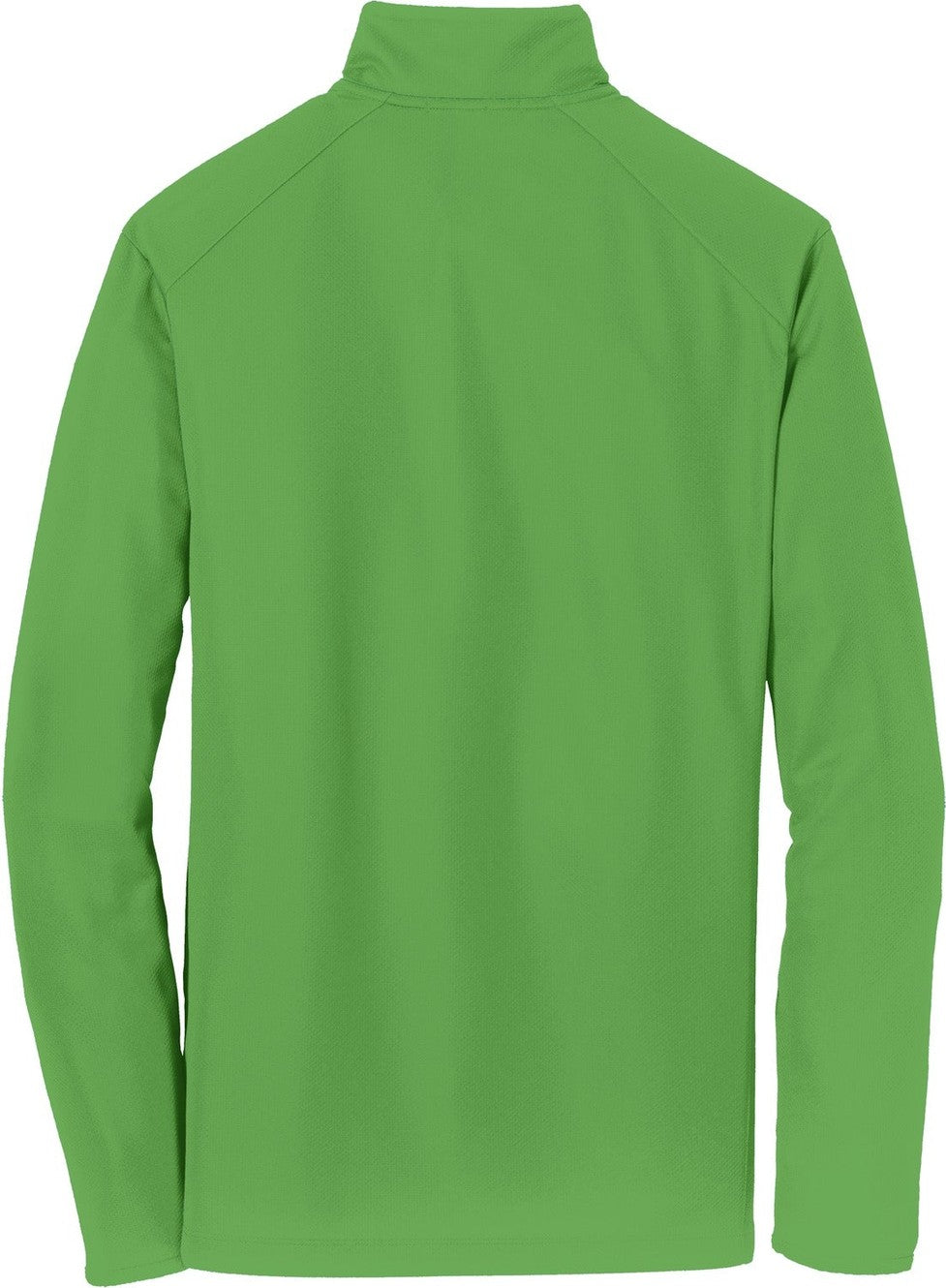 Front View of Treetop Green Port Authority Pinpoint Mesh 1/2-Zip. K806