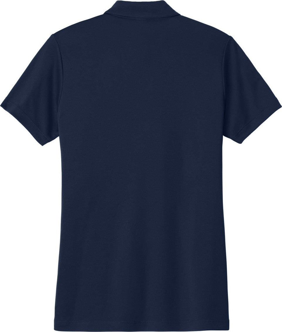 Rear View of TrNvy/Gold Sport-Tek Women's Competitor United Polo LST104