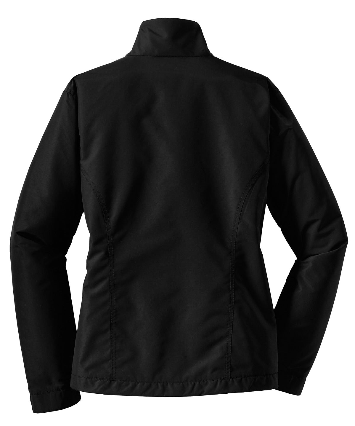 Rear View of Tru Bk/Tru Bk Port Authority Women's Challenger Jacket. L354