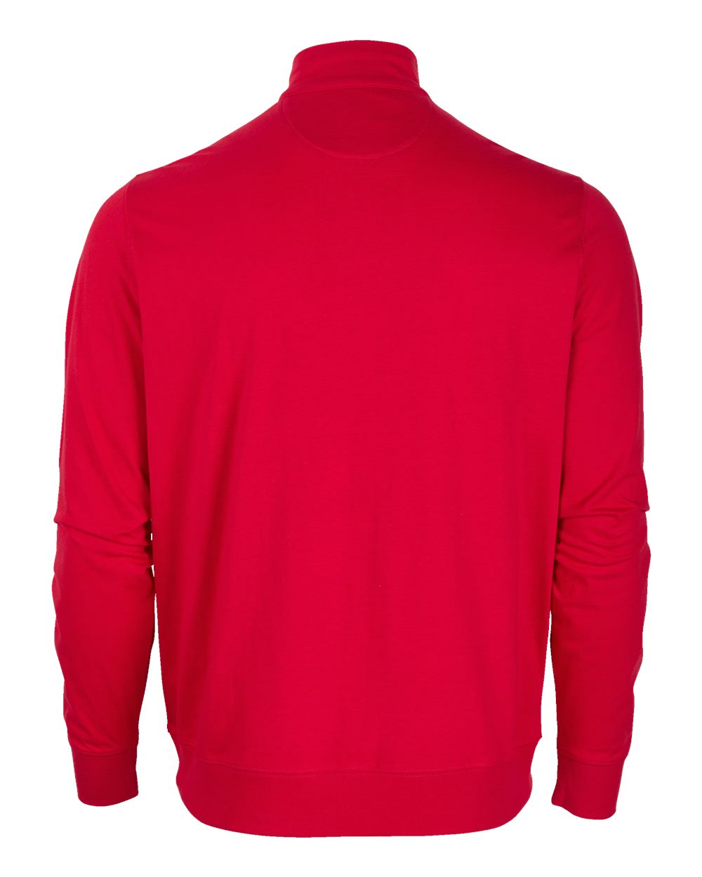 Front View of True Red Alumni Quarter-Zip Pullover - BM5205