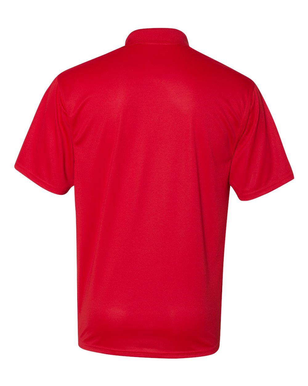 Front View of True Red Dri-Power® Performance Polo - 442M