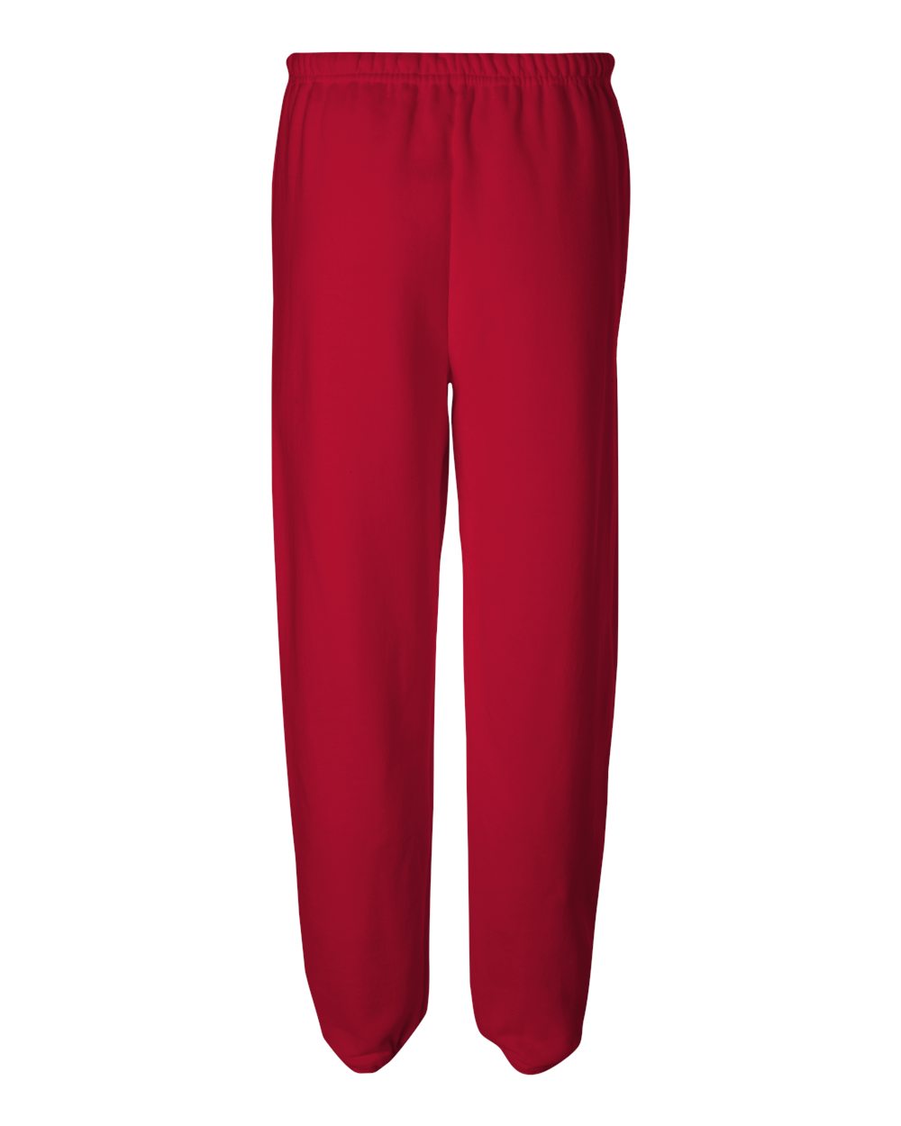 Rear View of True Red NuBlend® Sweatpants - 973MR