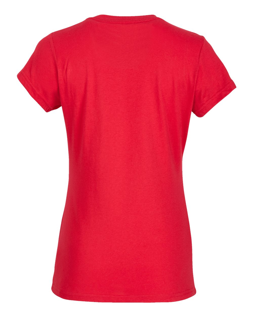 Front View of True Red Women's Essential T-shirt - BW2104