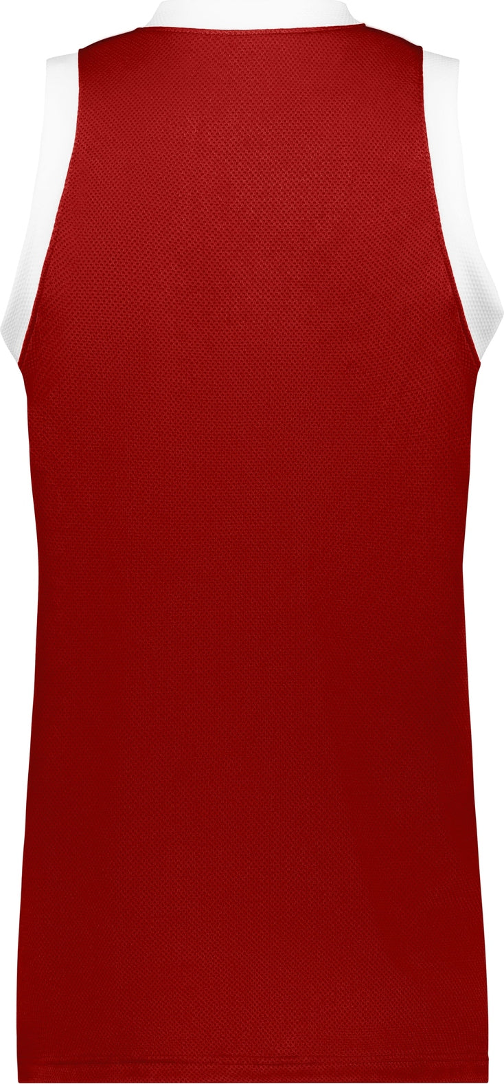 Rear View of TRUE RED/WHITE LDS COOLCORE ELITE JERSEY