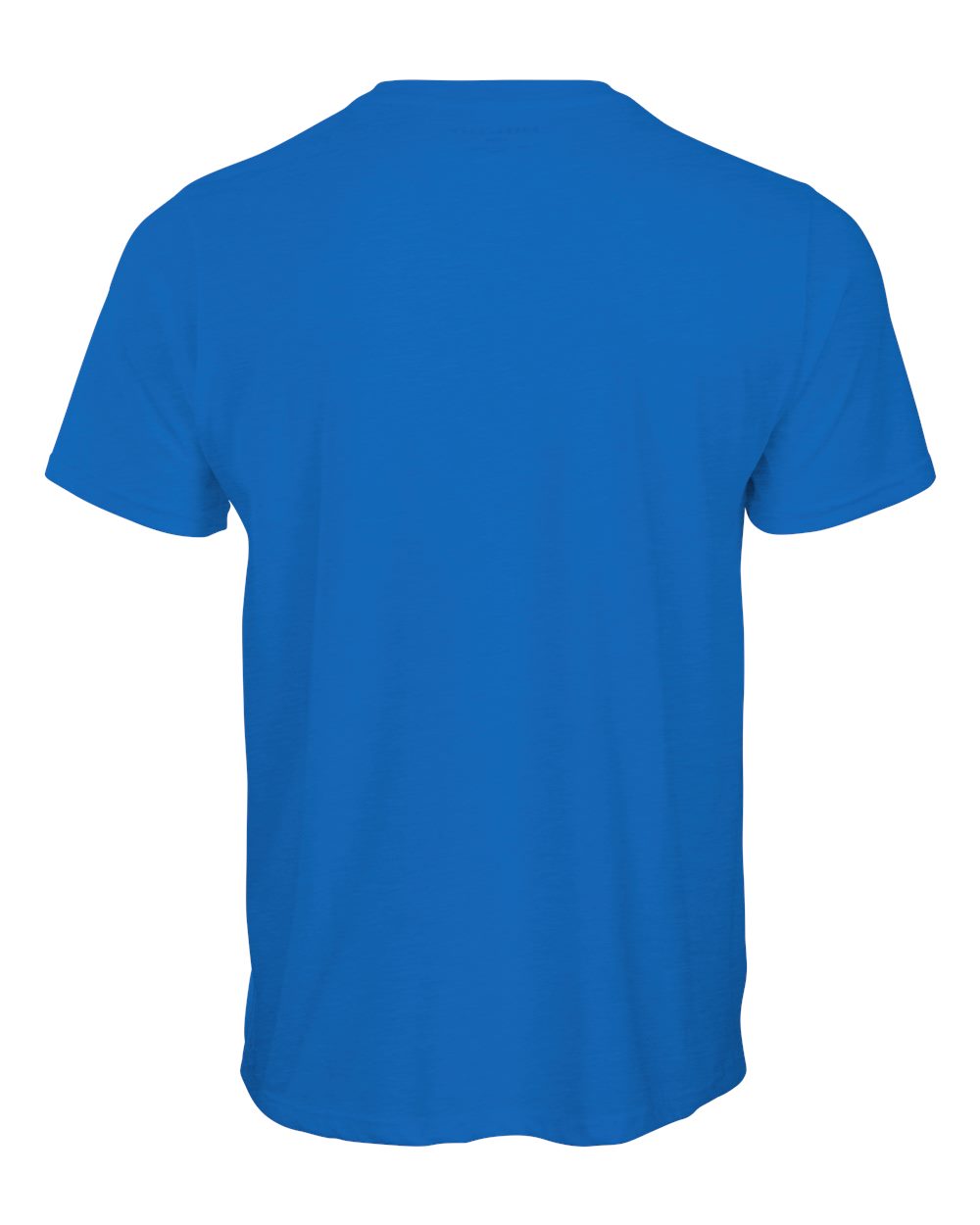 Front View of True Royal Basic Crew T-Shirt - BM2103