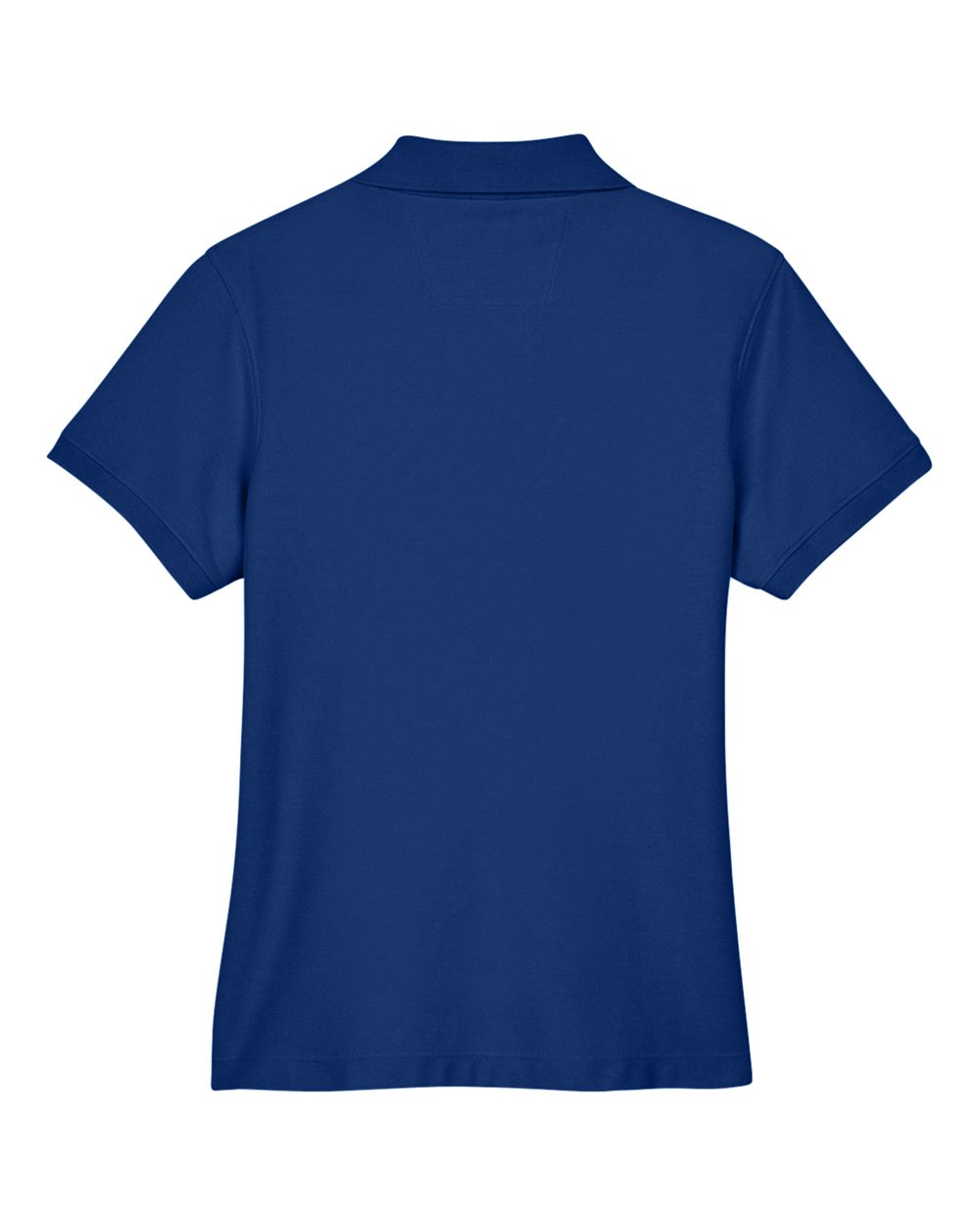 Front View of True Royal Women's Pima Piqué Polo - D100W