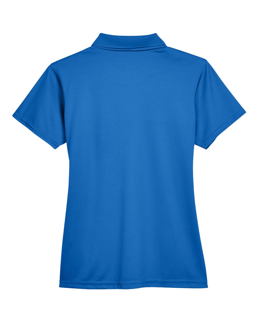 Front View of True Royal Women's Polyester Jersey Polo - M315W