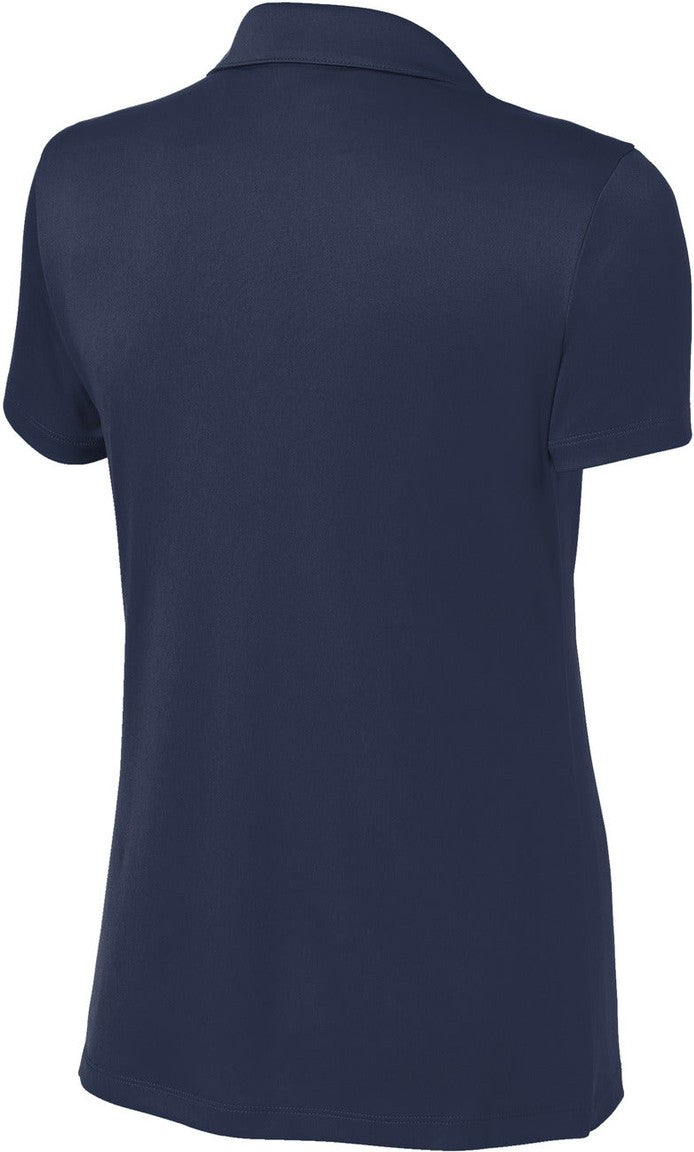 Front View of TrueNavy Sport-Tek Women's PosiCharge Re-Compete Polo LST725