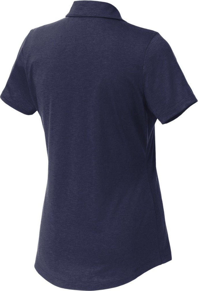Front View of TrueNavy Sport-Tek Women's PosiCharge Strive Polo. LST530