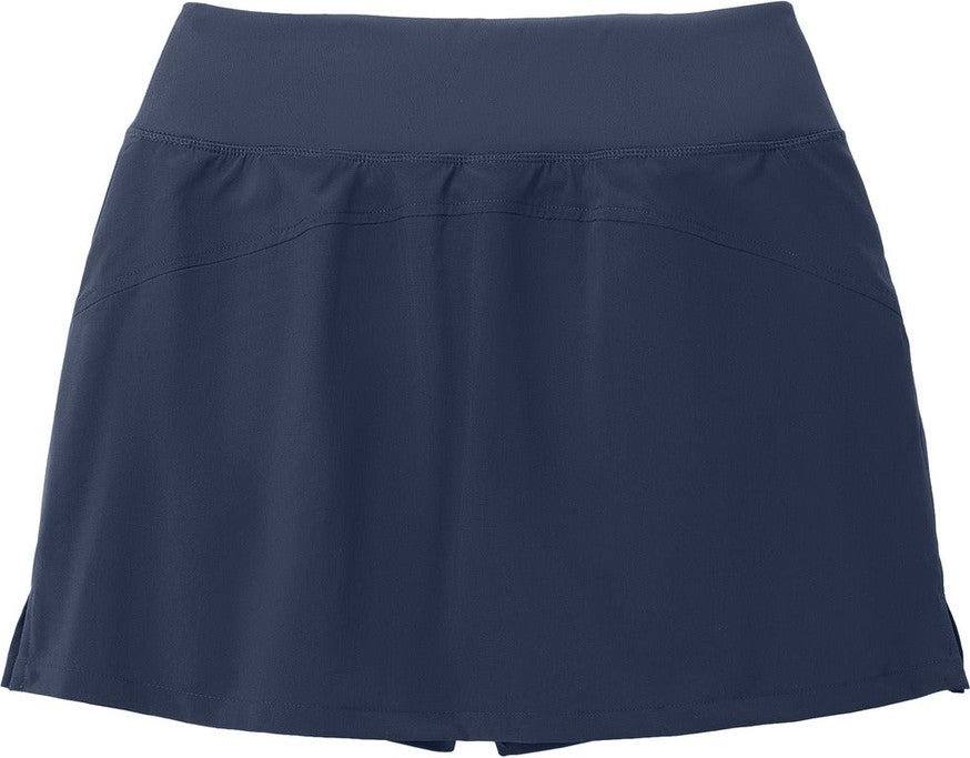 Front View of TrueNavy Sport-Tek Women's Repeat Skort LST486