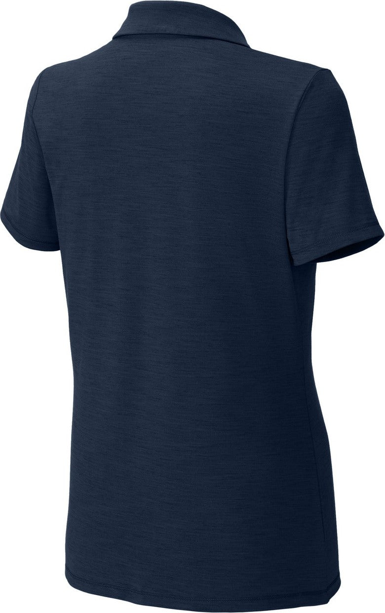 Rear View of TrueNavy Sport-Tek Women's Versa Polo LST490
