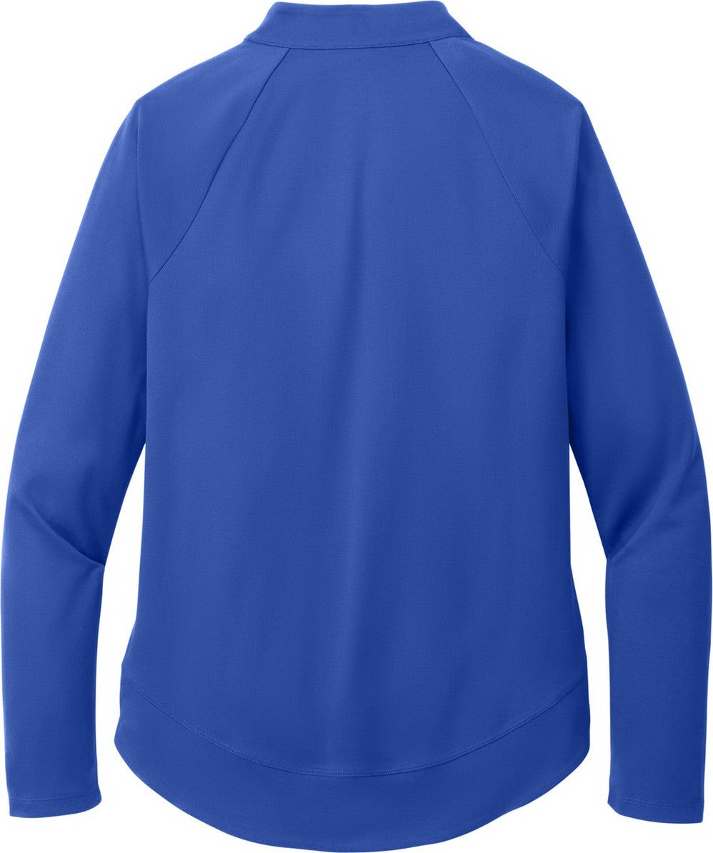 Front View of TrueRoyal Port Authority Women's C-FREE Cypress 1/4-Zip LK870