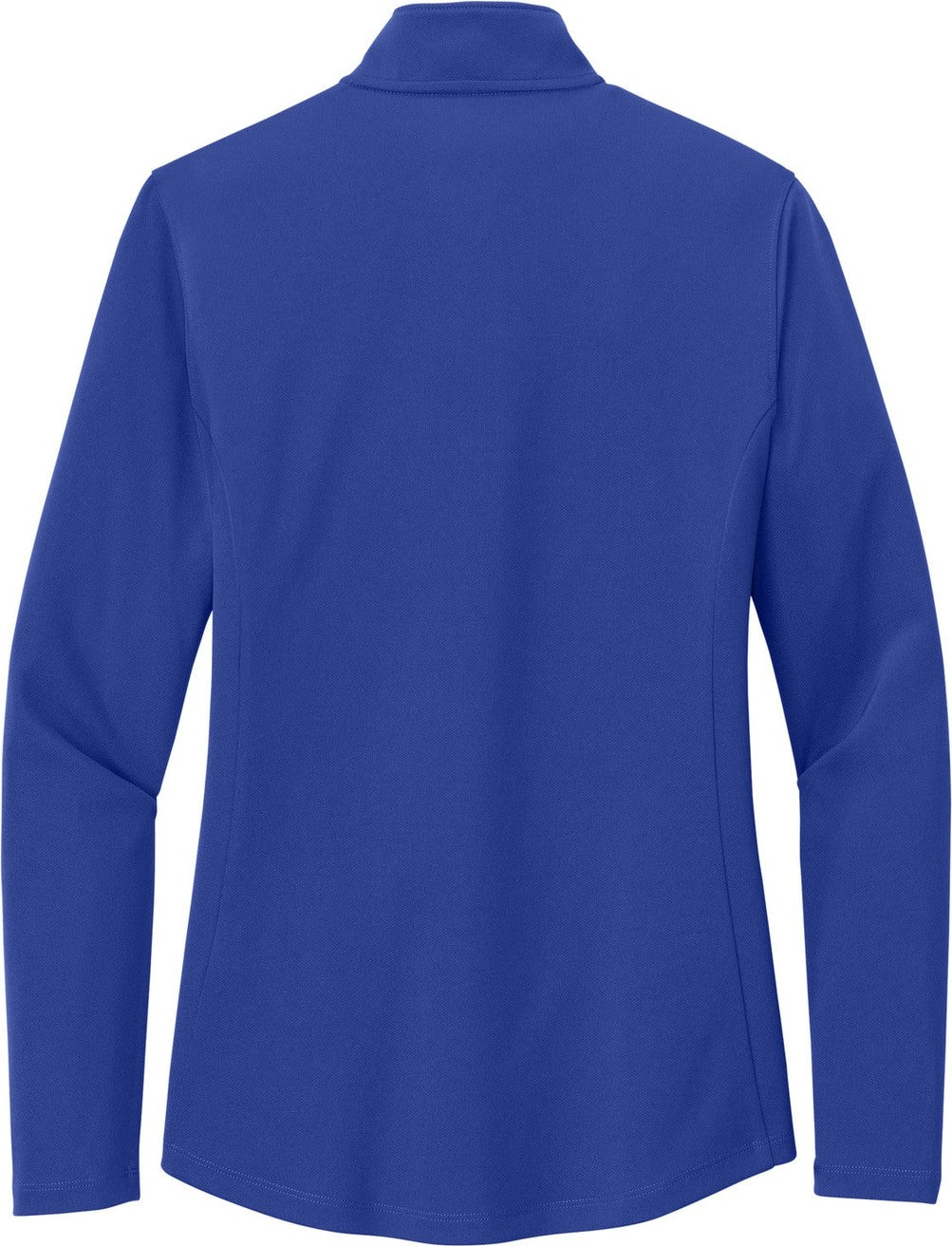 Front View of TrueRoyal Port Authority Women's Dry Zone UV Micro-Mesh 1/4-Zip LK112