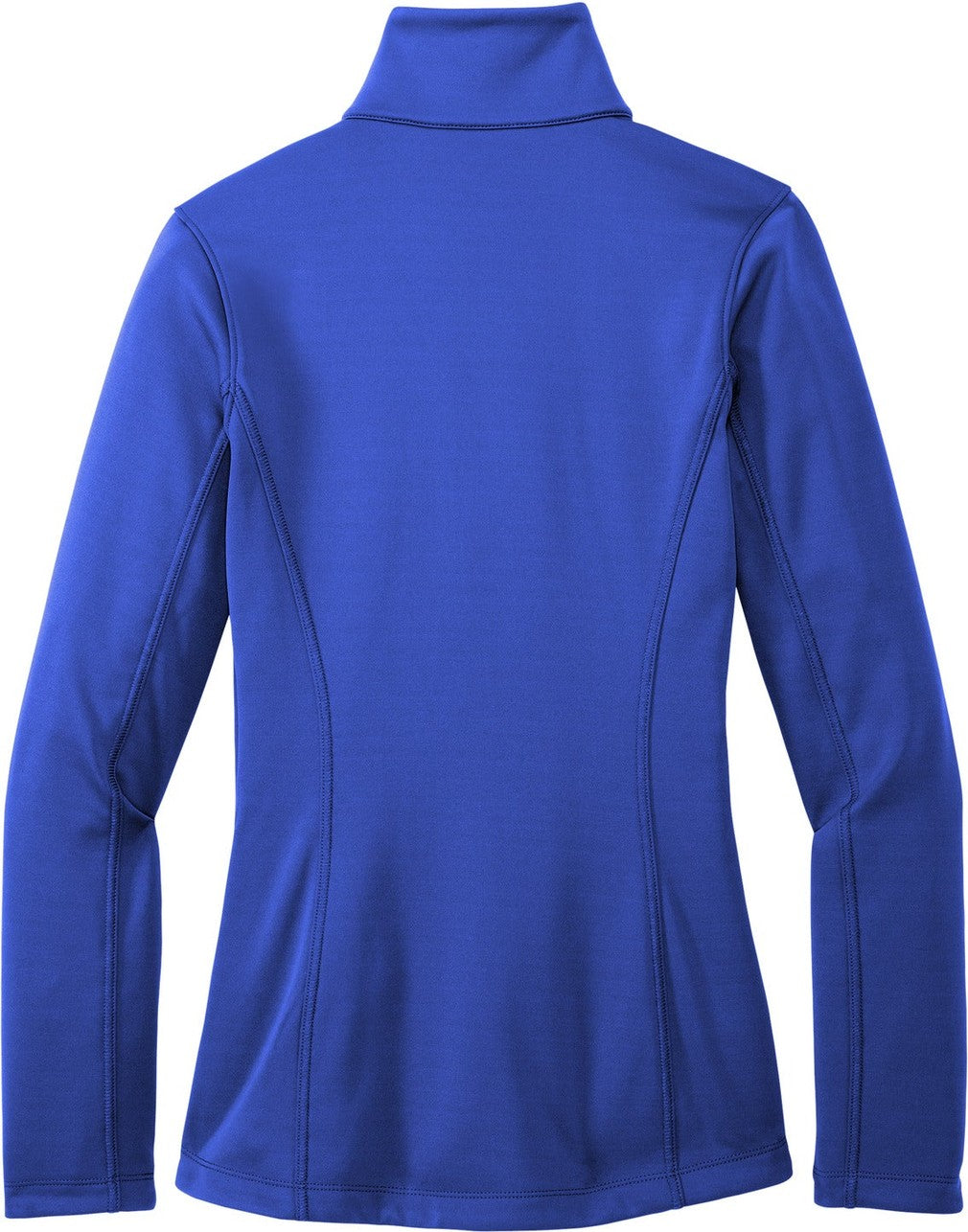Rear View of TrueRoyal Port Authority Women's Smooth Fleece 1/4-Zip L804