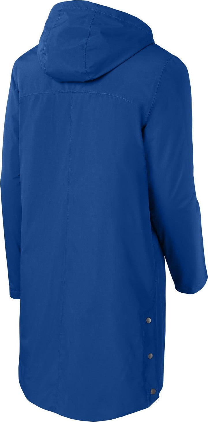 Front View of TrueRoyal Sport-Tek Waterproof Insulated Sideline Parka JST55