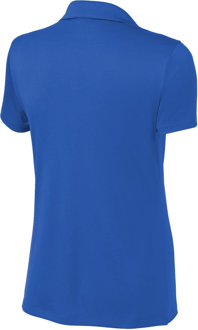 Front View of TrueRoyal Sport-Tek Women's PosiCharge Re-Compete Polo LST725