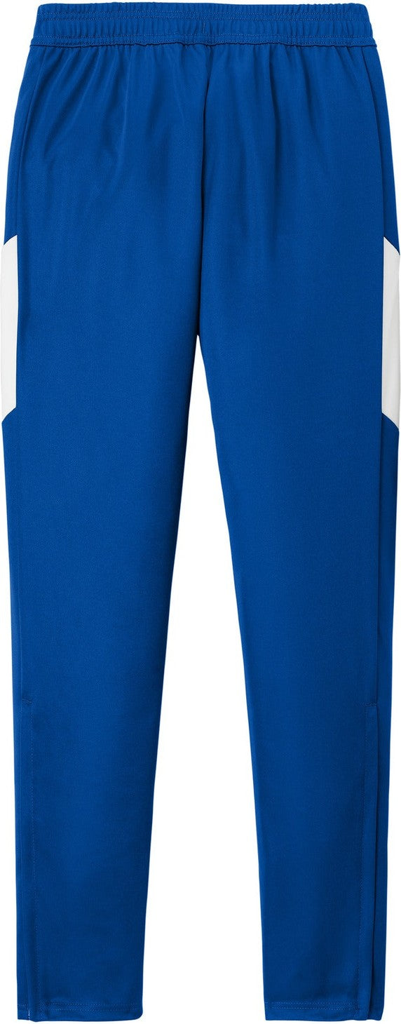 Rear View of TRy/White Sport-Tek Travel Pant PST800