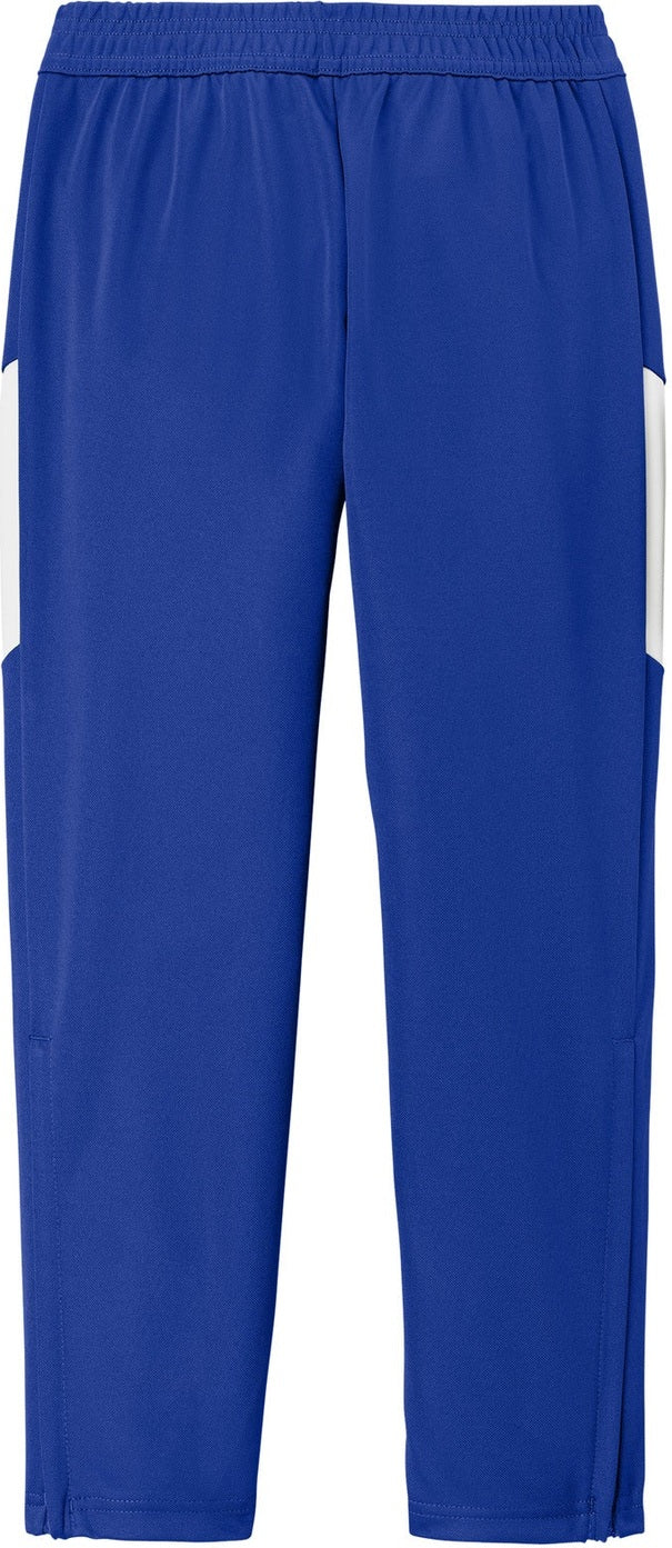 Front View of TRy/White Sport-Tek Youth Travel Pant YPST800