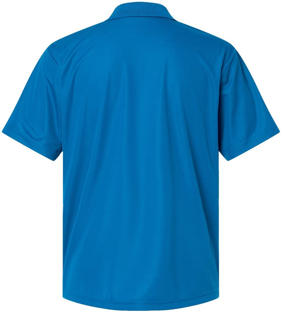 Rear View of Turquoise Sebring Performance Polo - 500