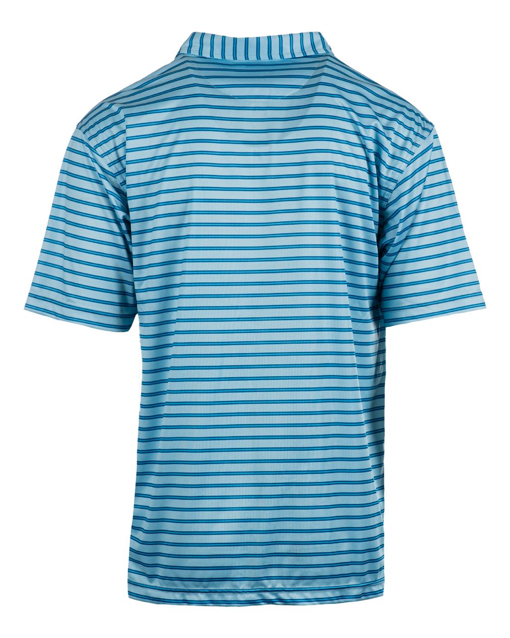 Front View of Turquoise/ Sky Golf Polo - 0101