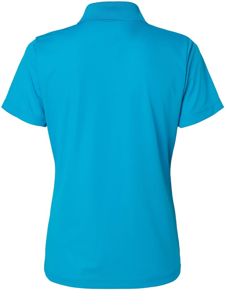 Front View of Turquoise Women's Sebring Performance Polo - 504