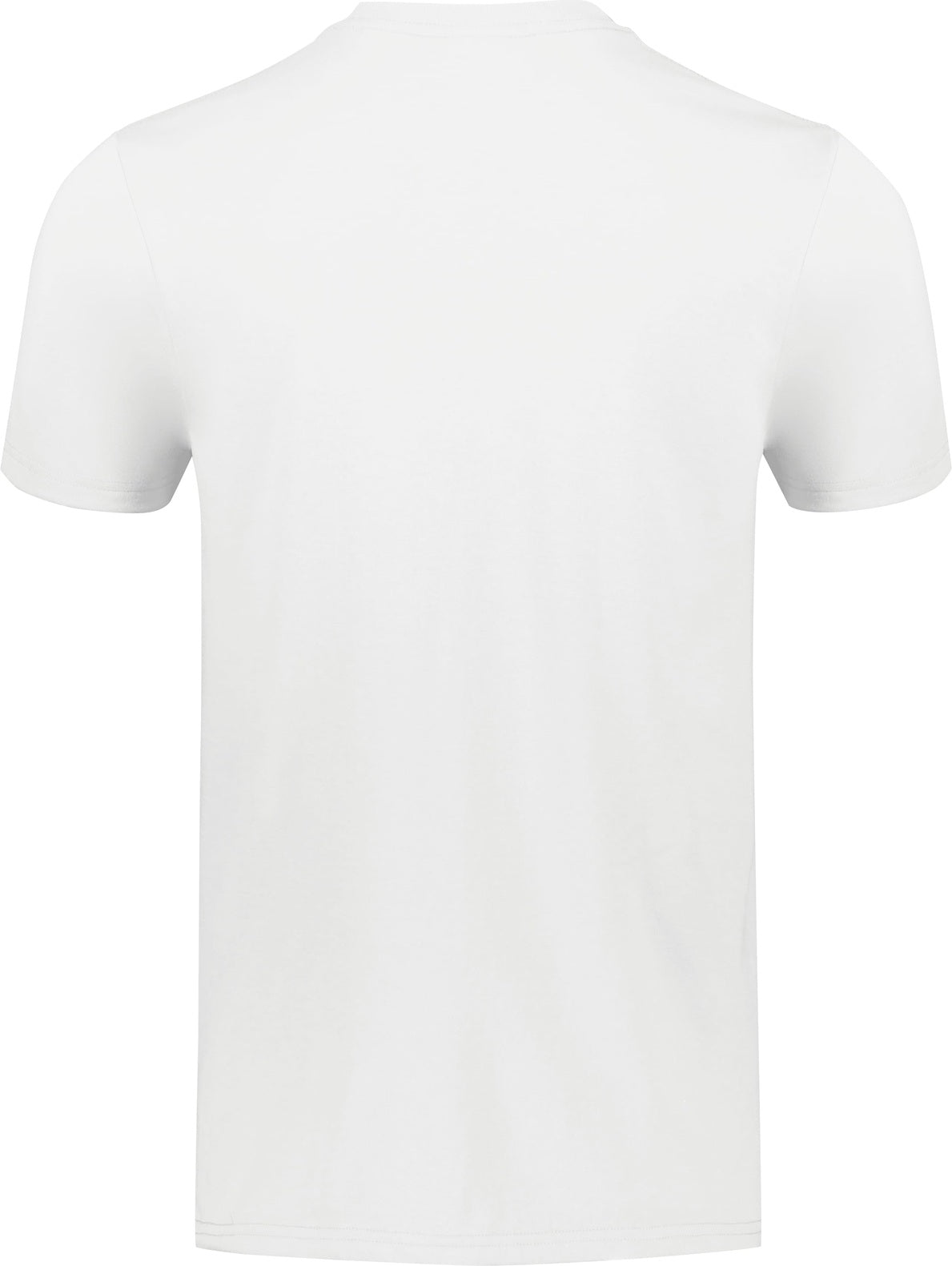 Rear View of ULTRA WHITE ALL-DAY CORE BASIC 50/50 TEE