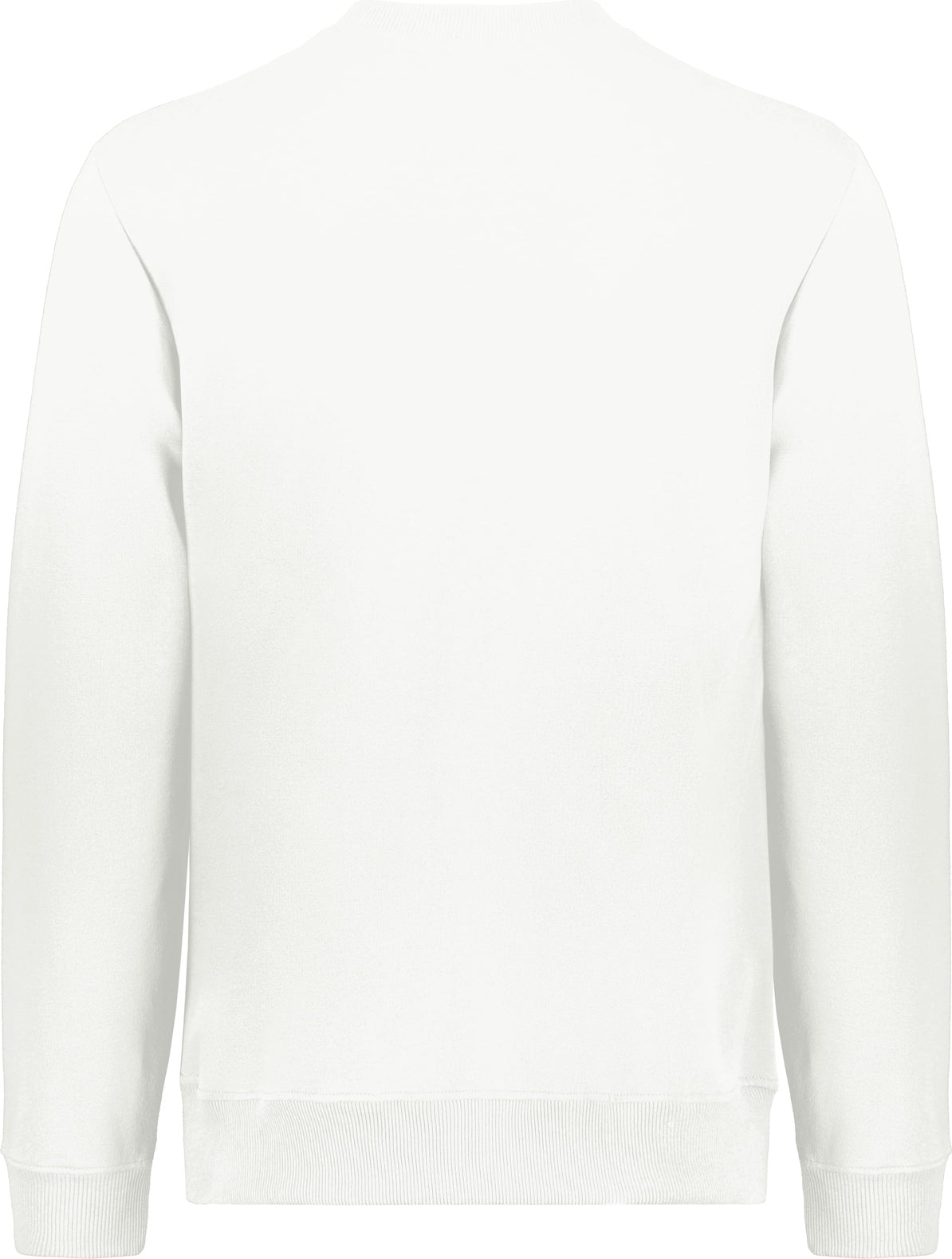 Rear View of ULTRA WHITE YTH ALL-DAY CORE BSC FLC CREW