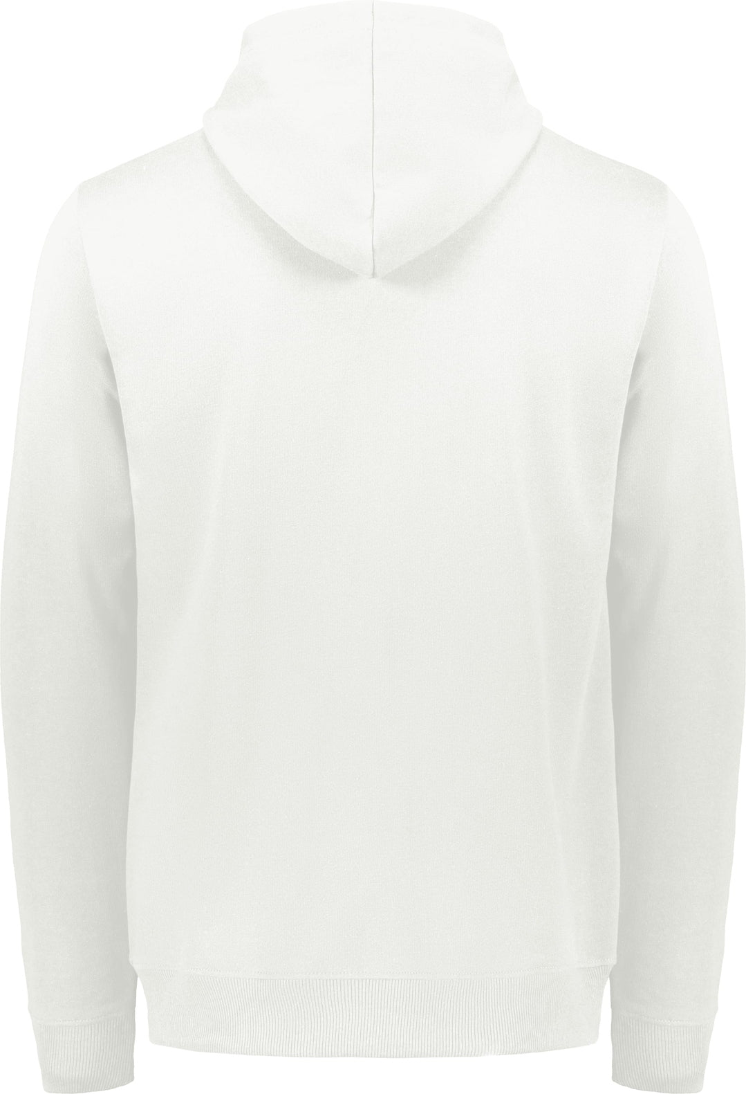 Rear View of ULTRA WHITE YTH ALL-DAY CORE BSC FLC HOOD