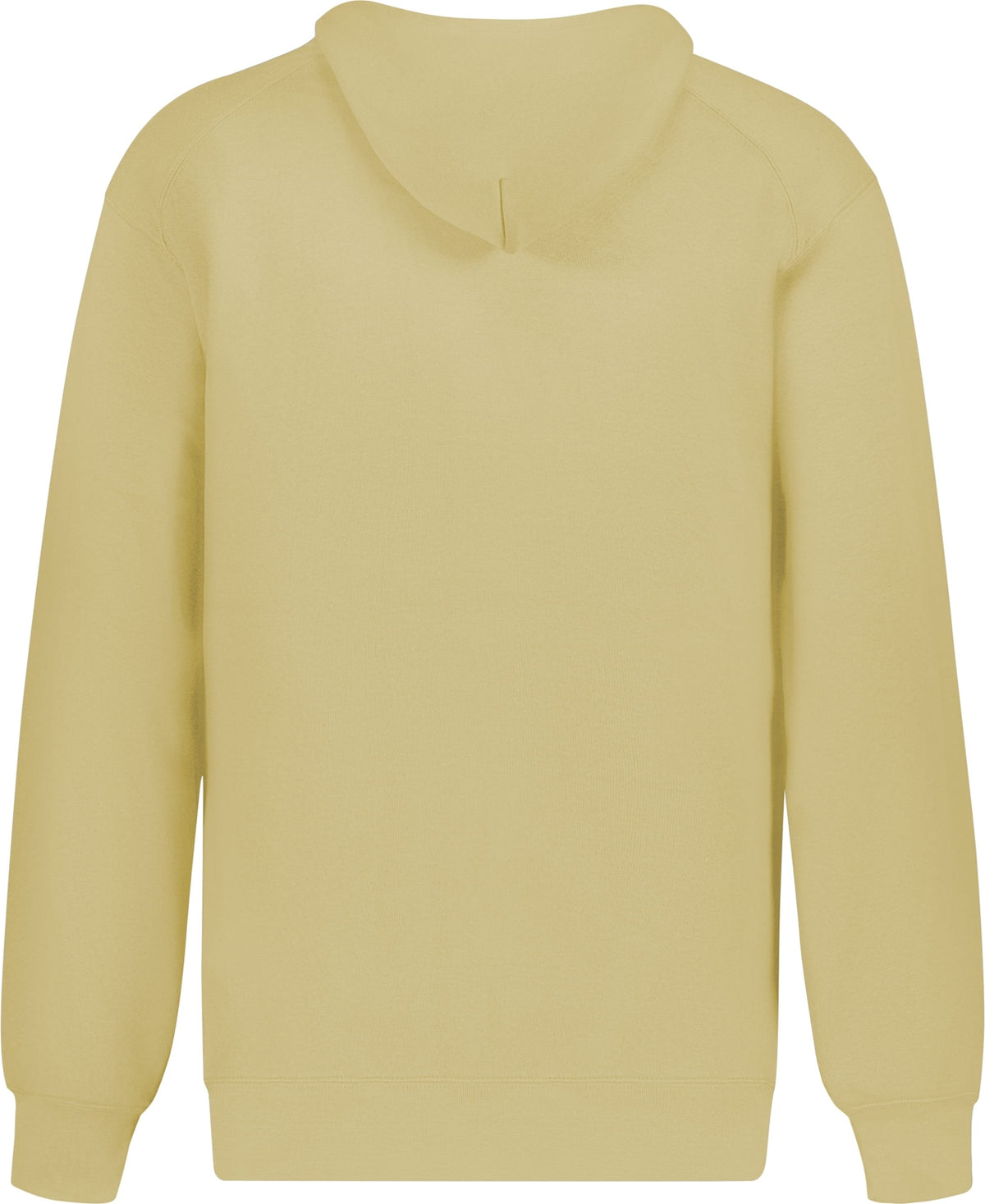 Rear View of VEGAS GOLD ATHLETIC FLEECE HOODIE