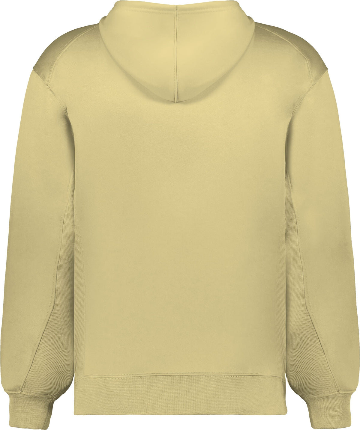 Rear View of VEGAS GOLD PERFORMANCE FLEECE HOODIE