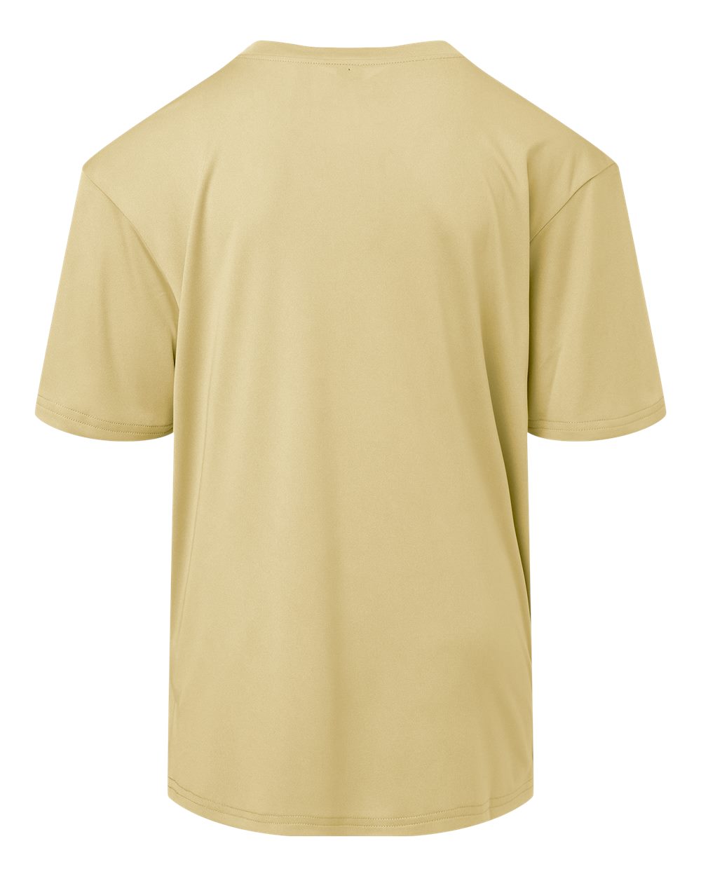 Front View of Vegas Gold Pro-Lock Youth Performance T-Shirt - 48000Y