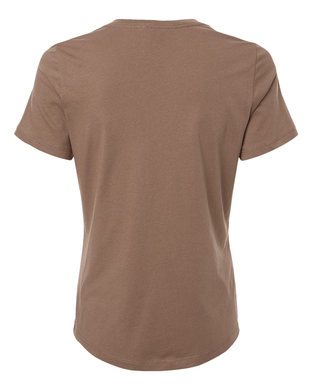 Front View of Vintage Brown Women’s Relaxed Jersey Tee - 6400