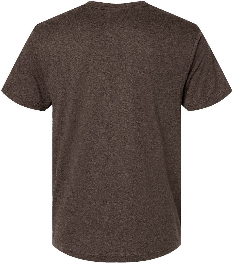 Front View of Vintage Chocolate Fine Jersey Tee - 6901