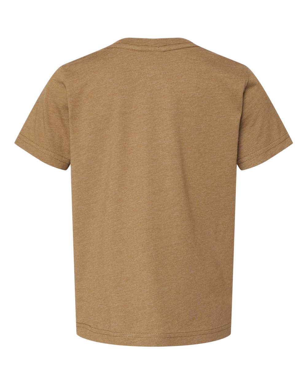 Front View of Vintage Coyote Brown Toddler Fine Jersey Tee - 3321