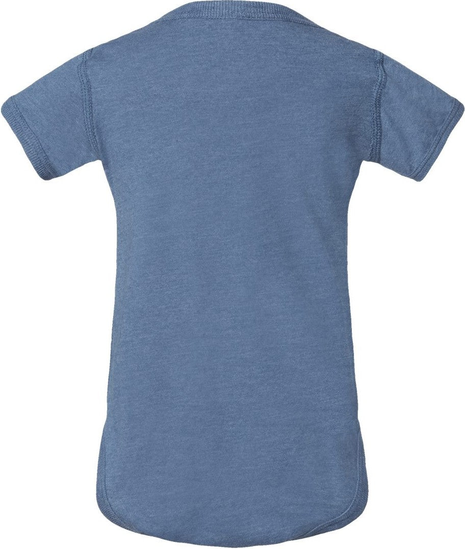 Front View of Vintage Indigo Infant Fine Jersey Bodysuit - 4424