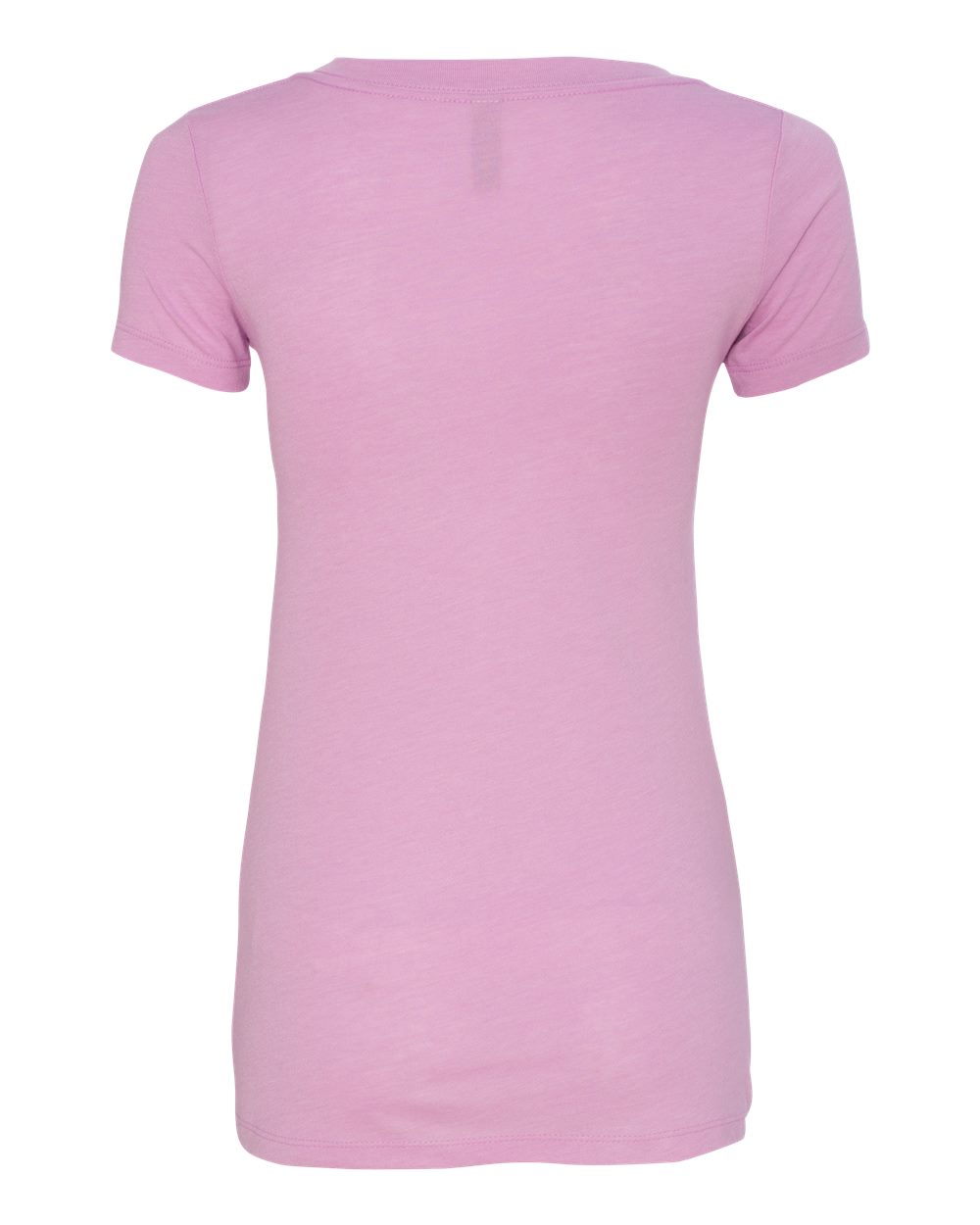 Rear View of Vintage Lilac Women’s Triblend Deep V-Neck T-Shirt - 6740